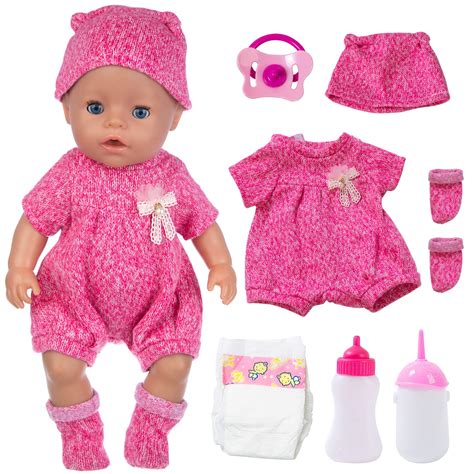 Buy Dontno Baby Doll Clothes And Accessories Reborn Alive Baby Doll Feeding And Caring Set With