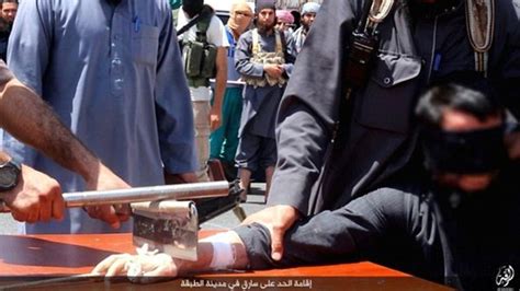 Isis Chop Off Thiefs Hand And Execute Six Men For Selling Cigarettes