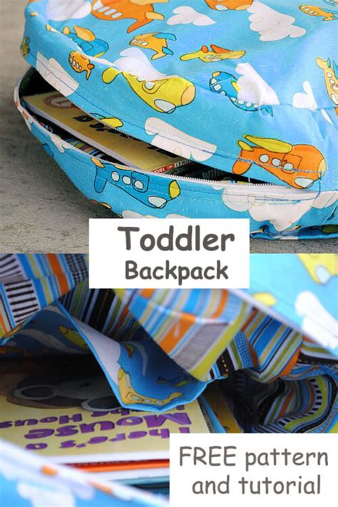 Toddler Backpack Free Sewing Pattern And Tutorial Sew Modern Kids