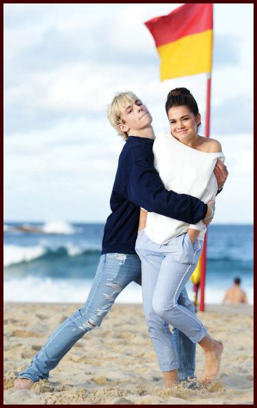 Austin And Ally Brasil Ross Lynch Photoshoot Com Maia Mitchell E Spencer Boldman Em Sydney