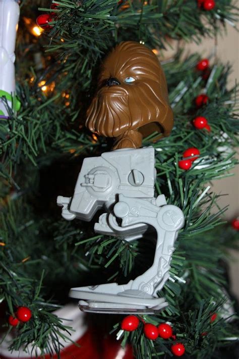 Chewbacca Starwars Recycled Christmas Ornament Christmas Novelty