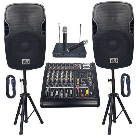 Buy Musysic Mu S10pa Pa System 2 Way 10” Speakers 6 Channel Audio