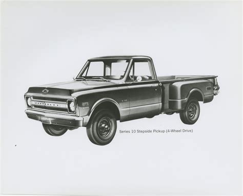 Collection Of 48 Original Publicity Photographs Of The 1969 Chevrolet