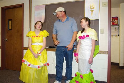13th Ward Young Women 2nd Annual Tissue Paper Prom Dresses