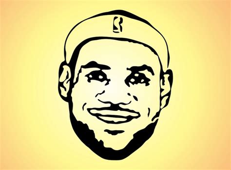 Lebron James Vector Gratis ¡descargalo Ahora