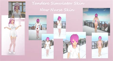 Yandere Simulator Skin New Nurse Skin By Hairblue On Deviantart