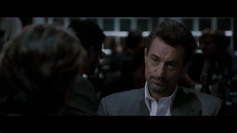 As one might expect with al pacino and robert de niro. Heat Robert Deniro and Al Pacino scene - YouTube