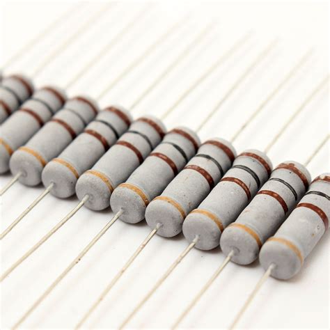 100pcs 2w Resistors 5 100 Ohm 100Ω 100r Ceramic Oxide Film Resistor