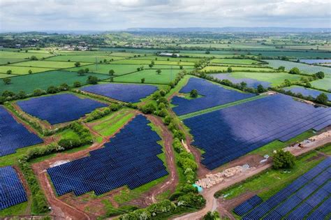 Uks First Solar Farm On The National Grid Switched On Near Bristol