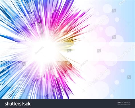 Amazing Rainbow Stars Background For Business Stylish
