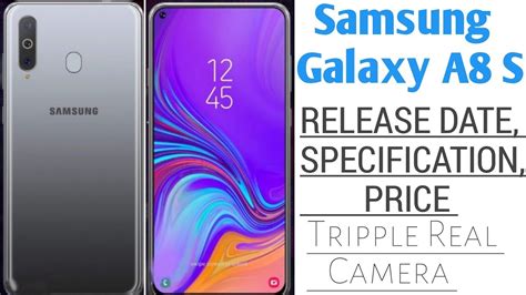 Comparing the cameras of the samsung galaxy a8 star, huawei nova 3, oppo f9, mi a2. Samsung Galaxy A8 S Release Date, Price, Specifications ...