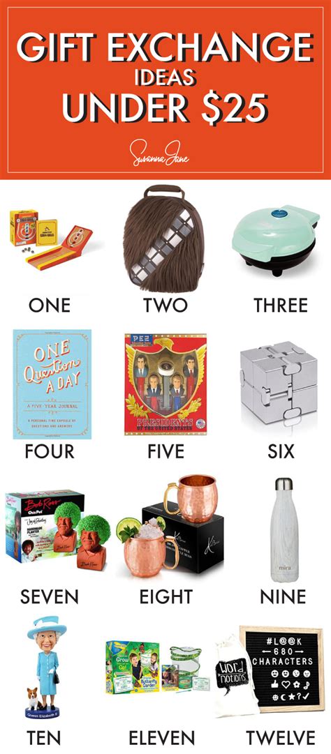 10+ gift exchange game ideas that are perfect for any christmas party! Gift Exchange Ideas - Susanna Jane