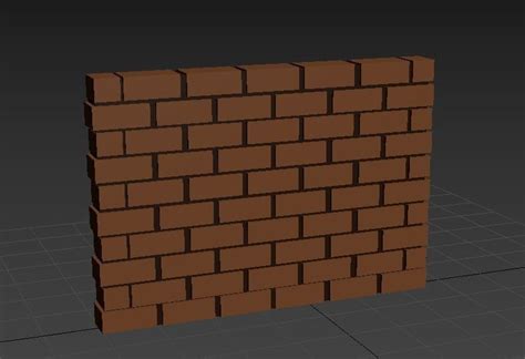 Brick Wall Free 3d Model Cgtrader