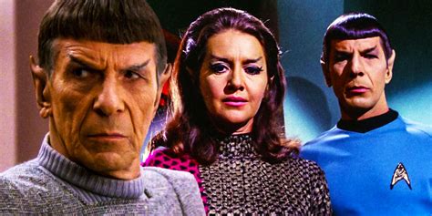 Spocks Star Trek Tos Romance Explains His Tng Vulcan And Romulan Dream