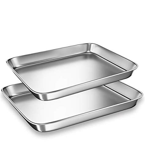 Check spelling or type a new query. Cookie Sheets Pans for Toaster Oven，Small Stainless Steel ...
