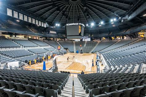 Georgia Tech Mccamish Pavilion With Irwin Seating Patriot And Marquee