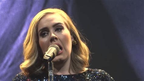 Adele Live 2016 One And Only Hd Youtube