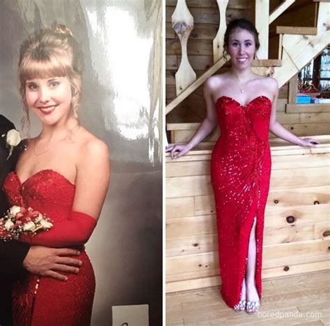 10 Teens Who Wore Their Moms Vintage Prom Dresses Decades Later And