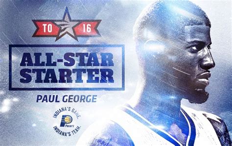 Paul George Named Starter On Nba All Star Team All Star Team All