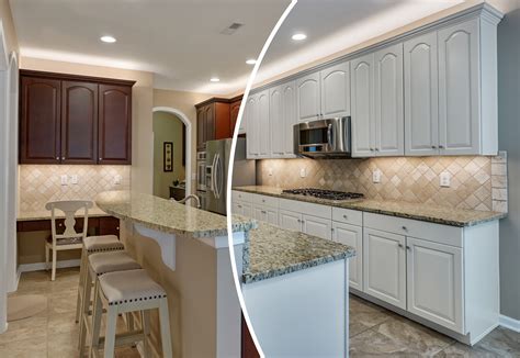 Changing kitchen cabinet paint colors is an easy way to give your kitchen a whole new look. Cabinet Color Change | Cabinet colors, Kitchen cabinet ...