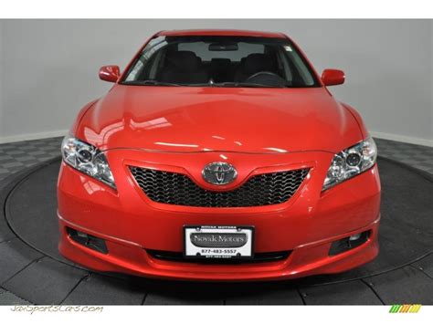 Used 2009 toyota camry le with fwd, keyless entry, bucket seats, 16 inch mileage: 2009 Toyota Camry SE in Barcelona Red Metallic photo #8 ...