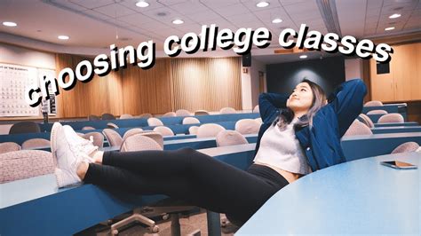 Guide To Choosing College Classes Youtube