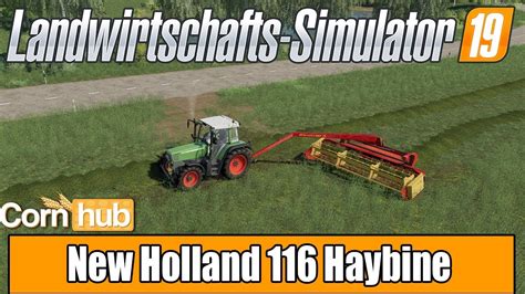 Ls19 Modvorstellung New Holland 116 Haybine Ls19 Mods Youtube