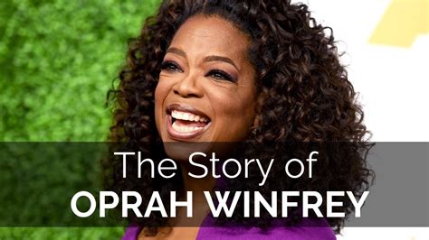 The Story Of Oprah Winfrey Youtube