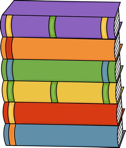 Stack Of Books Clipart Free Images Png Clipartix
