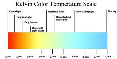 How To Choose Right Color Temperature For Your Led Lights Upshine