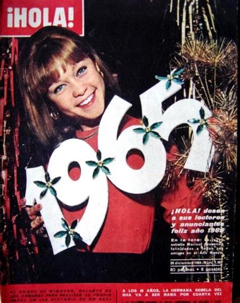España En Los Años 50 Y 60 Revista Hola Marisol 1965