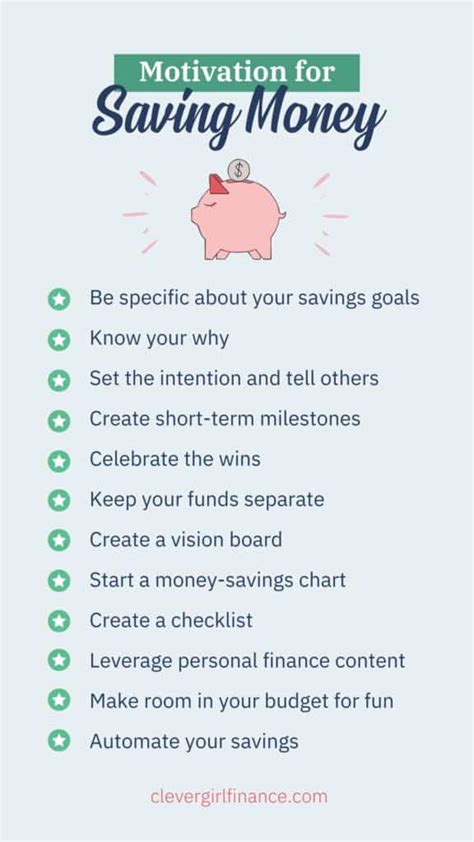 Motivation For Saving Money 12 Top Tips Clever Girl Finance