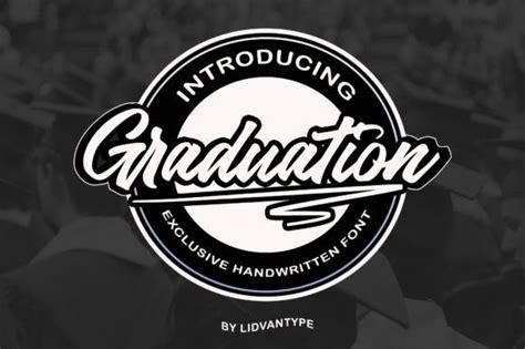 Graduation Font Free Font