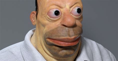An Artist Created A Terrifying Real Life Version Of Homer Simpson