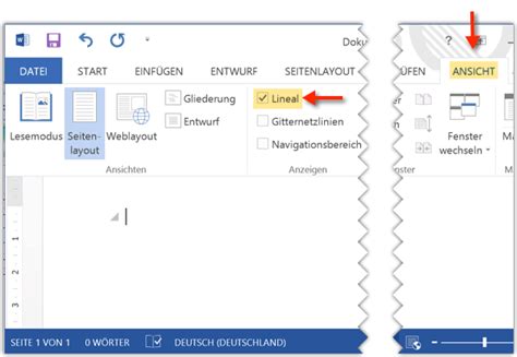 Hallo, im office 365 word wird ein lineal angezeigt lineal einfügen bei word online: Word: Lineal einblenden oder ausblenden - TechFrage