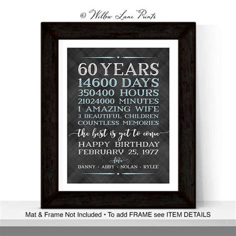 60th Birthday Ts For Men Him Husband Adult Birthday T