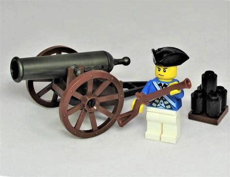 New Lego Lot Real Shooting Cannon Minifigure Parts Bricks Pirates Free