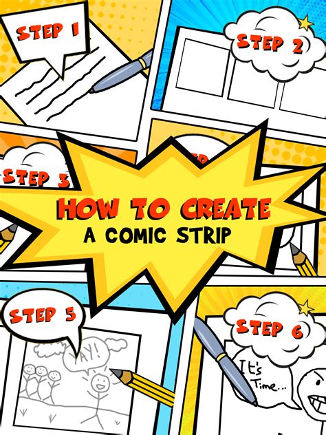 How To Create A Comic Strip In 6 Steps Imagine Forest Make A Comic