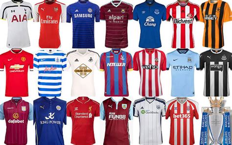 Image Gallery All The New Premier League Kits For 2014 15 Including Arsenal S Puma Shirt And