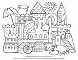 Coloring Castle Adult Sand Printable Adults Sandcastle Mindfulness Colouring Therapy Fun Detailed Grown Sheets A4 Drawing Castles Painting Joy Sponsored sketch template
