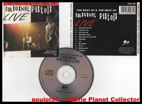 The Sex Pistols The Best Of And The Rest Of Cd Original Pistols Live 1989 Ebay