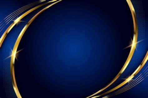 Free Downloadable High Resolution Blue And Gold Background For Desktop