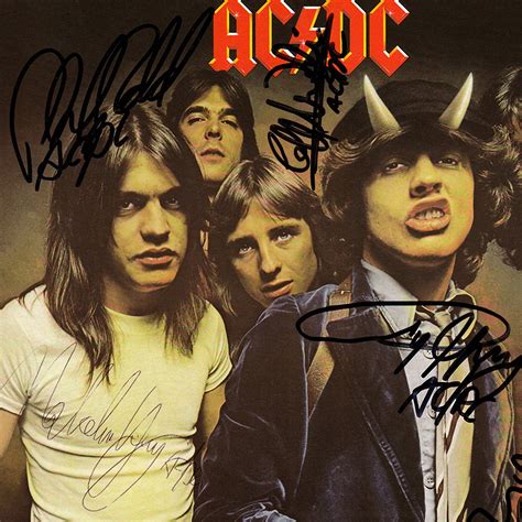 Acdc Highway To Hell Platinum Lp Limited Signature Edition Studio Lic