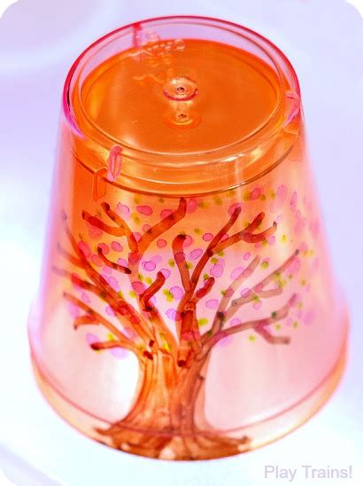 Four Seasons Tree Cups For Light Play