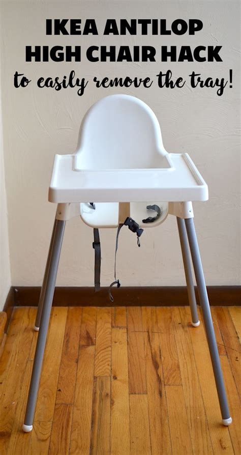 How To Easily Remove The Tray From Your Ikea Antilop High Chair With A