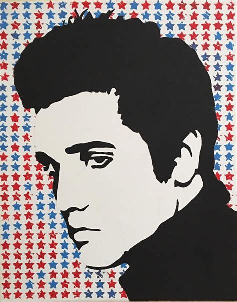 Elvis Presley Limited Edition Original Art Print Etsy Pop Art
