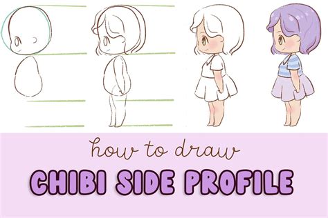 How To Draw A Chibi Side Profile For Beginners