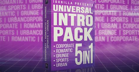 Universal Intro Pack Video Templates Envato Elements