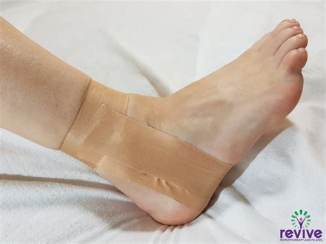 How Tape Your Own Ankle Revive Physio Therapy And Pilates Atelier Yuwa Ciao Jp