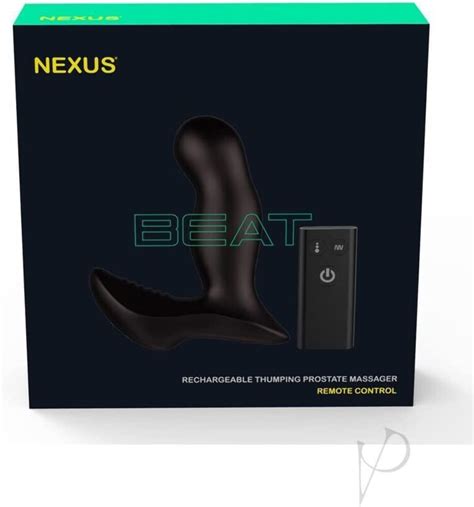 Libertybelle Marketing Ltd Dba Nexus 76055 Beat Remote Control Prostate Thumper Blk
